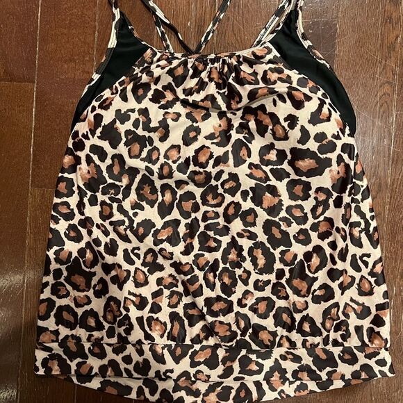 Women’s Two Piece Cheetah Print Bathing Suit - Picture 5 of 10
